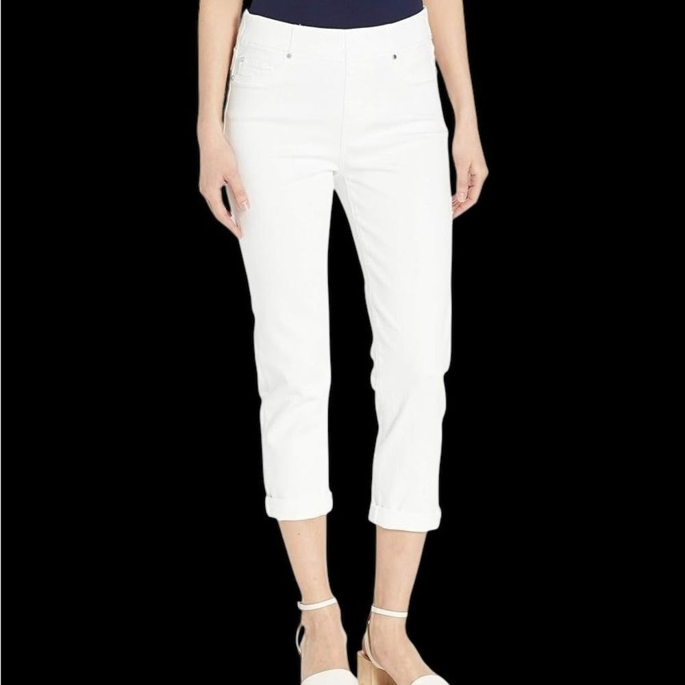 Liverpool | Liverpool Eco Chloe Pull-on crop jeans | women’s stretch crop NWT 6 - Picture 3 of 13